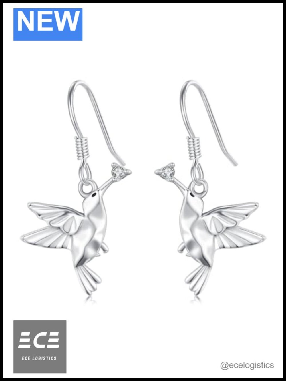 925 Sterling Silver Dangle Earrings Ocean Cross Flower Jewelry Gift for Women